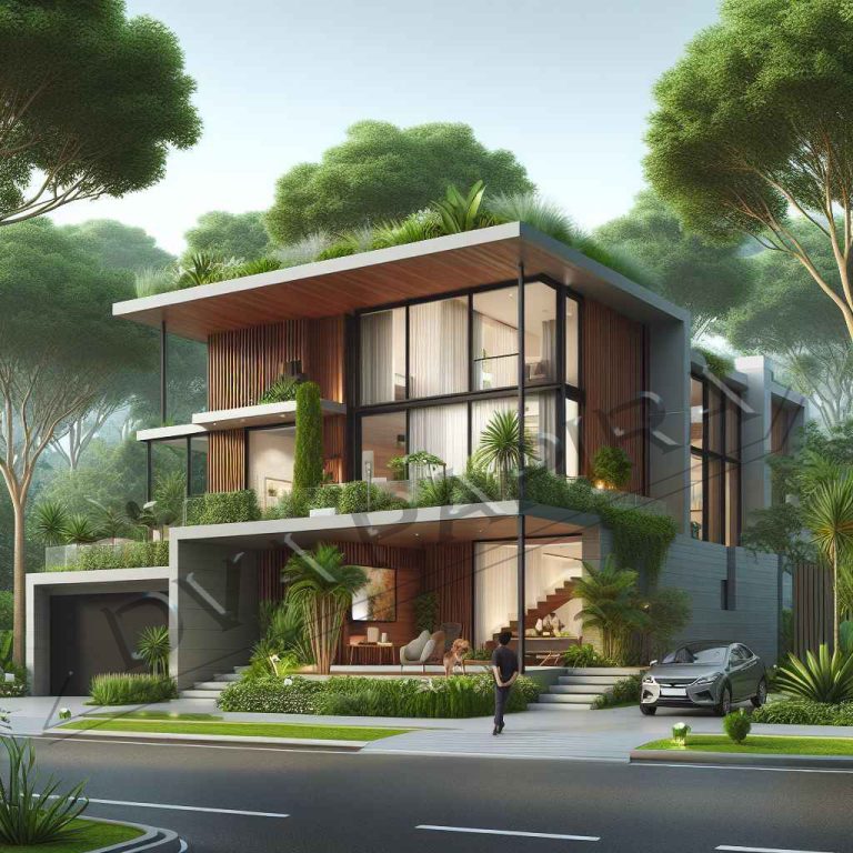 Moderna vila Dva papira